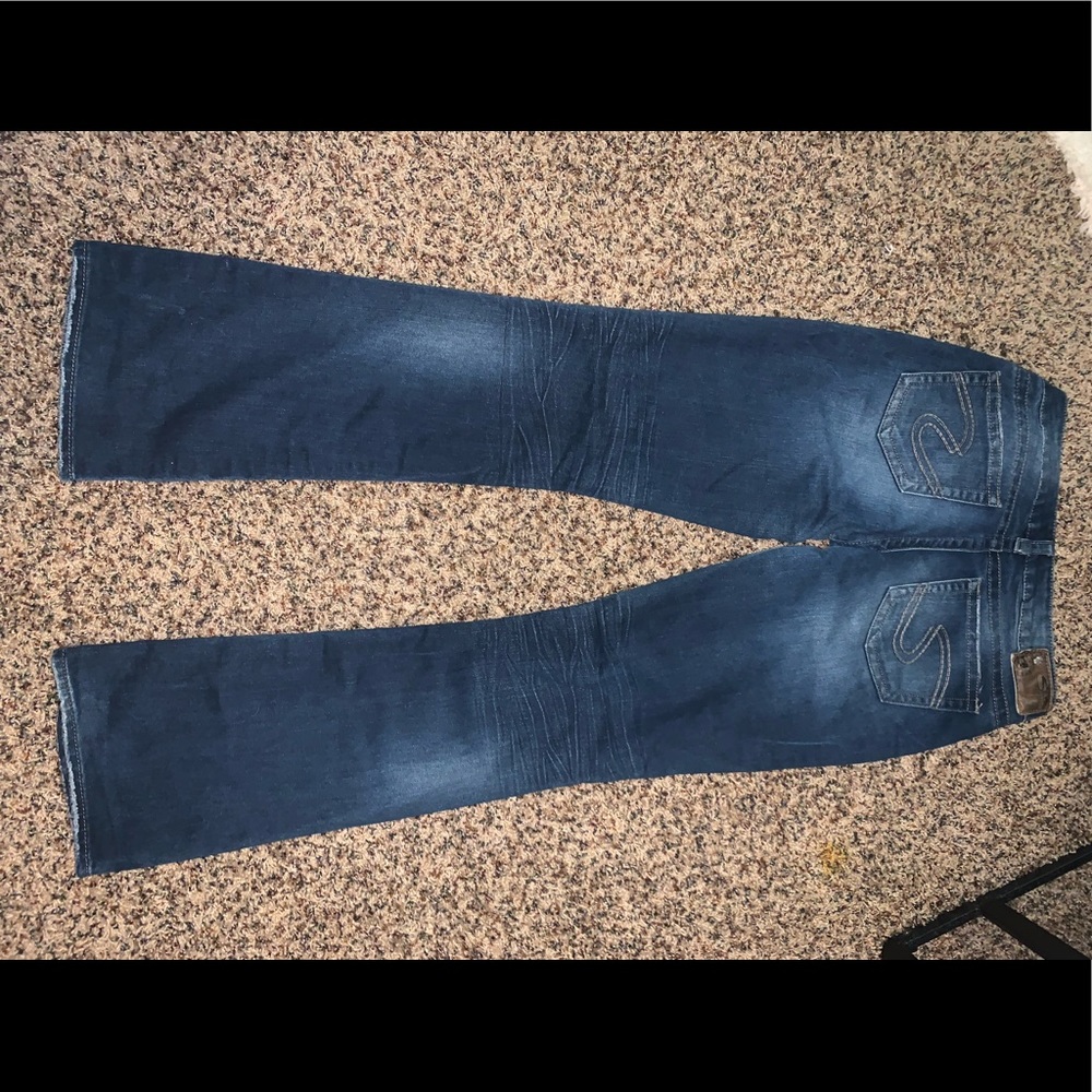 Silver jeans
